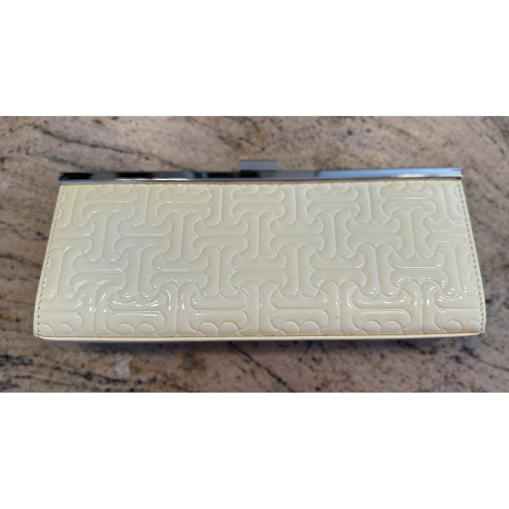 Bravo Beverly Hills Genuine Leather Purse Cream